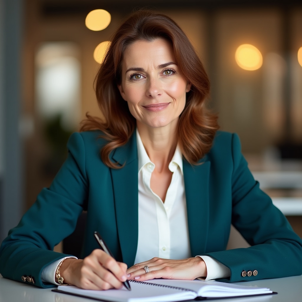 Zakladateľka Životného Kompasu pri práci s klientom